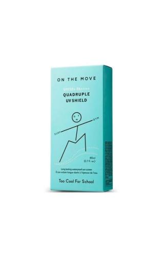 Too Cool For School On The Move Quadruple UV Shield SPF50+ PA Стойкий солнцезащитный крем            