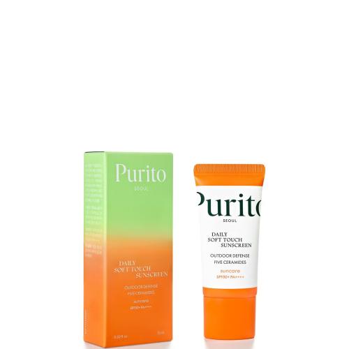 Purito Daily Soft Touch Sunscreen MINI 15ml  Легкий солнцезащитный крем на фильтрах нового поколения 