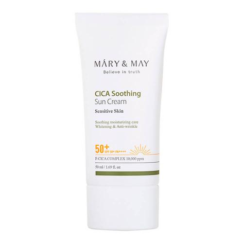 Mary&May CICA Soothing Sun Cream SPF50+ PA Солнцезащитный крем         