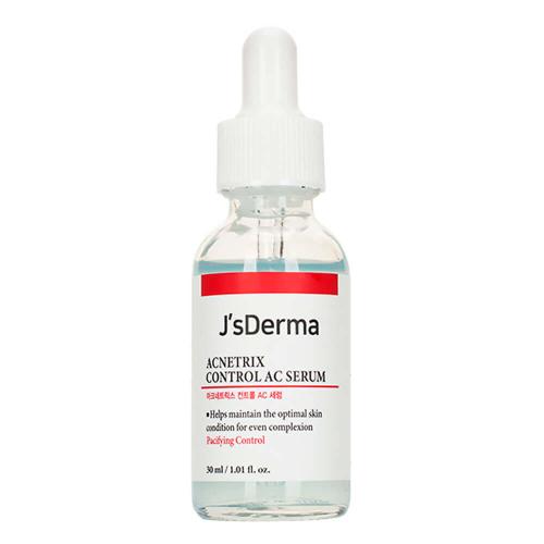 JsDerma Anti Ac Serum Acnetrix Niacinamide 8% Zn-PCA 1%  Ферментированная осветляющая сыворотка с экстрактом риса