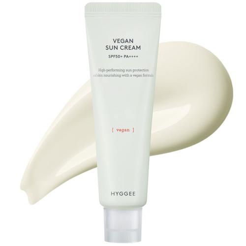 HYGGEE Vegan Sun Cream SPF 50+ PA++++  Веганский солнцезащитный крем