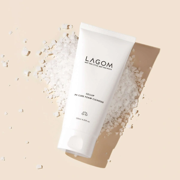 Lagom Cellup Ph Cure Foam Cleanser  Увлажняющая слабокислотная пенка для умывания