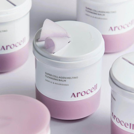 Arocell Super Collagen Melting Cleansing Balm Гидрофильный бальзам с коллагеном и пептидами