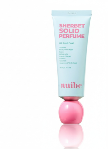 Nuibе Sherbet Solid Perfume 002 Sweet Floral  Духи с текстурой шербета 