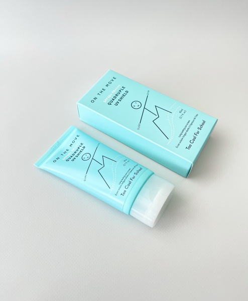 Too Cool For School On The Move Quadruple UV Shield SPF50+ PA Стойкий солнцезащитный крем            