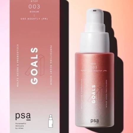 PSA Goals Multi Acids & Probiotics Perfecting Night Serum	 Ночная кислотная сыворотка с пробиотиками