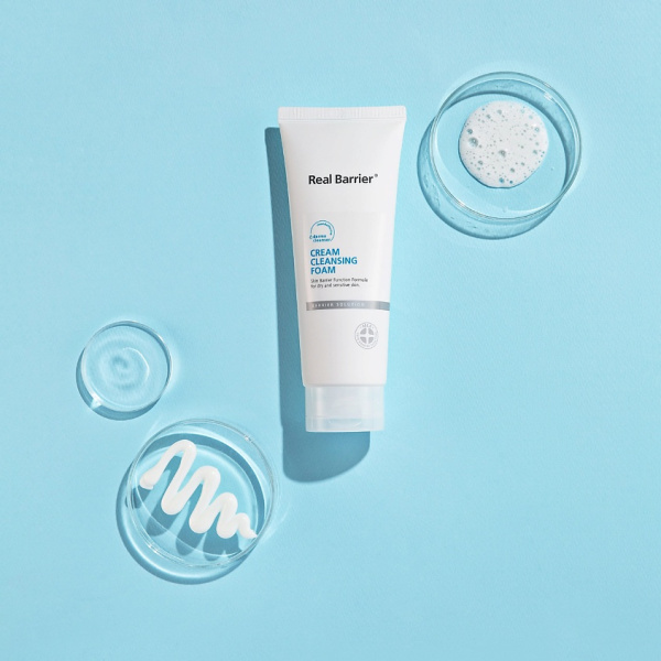  Real Barrier Cream Cleansing  Мягкая увлажняющая пенка для умывания 