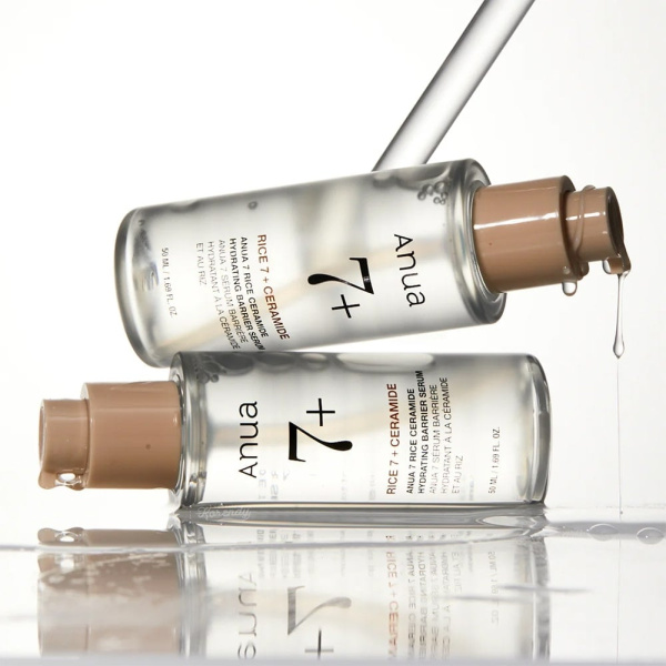 Anua Rice 7 Ceramide Hydrating Barrier Serum  Сыворотка для сияния кожи с рисом