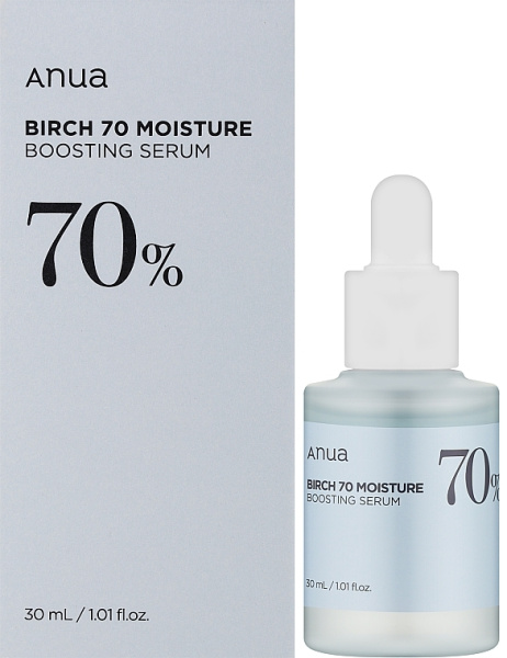 Anua Birch 70% Moisture Boosting Serum Увлажняющая cыворотка с берёзовым соком