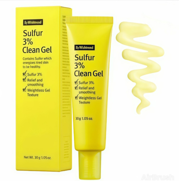 By Wishtrend Sulfur 3% Clean Gel Гель для локального применения