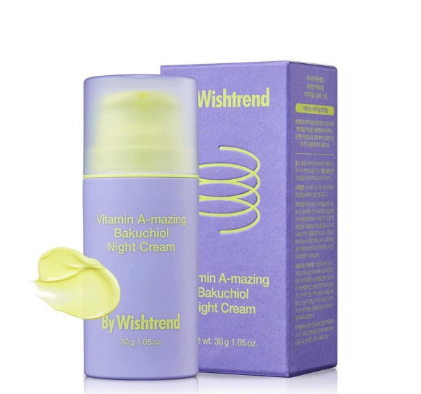 By Wishtrend Vitamin A-mazing Bakuchiol Night Cream Ночной омолаживающий крем